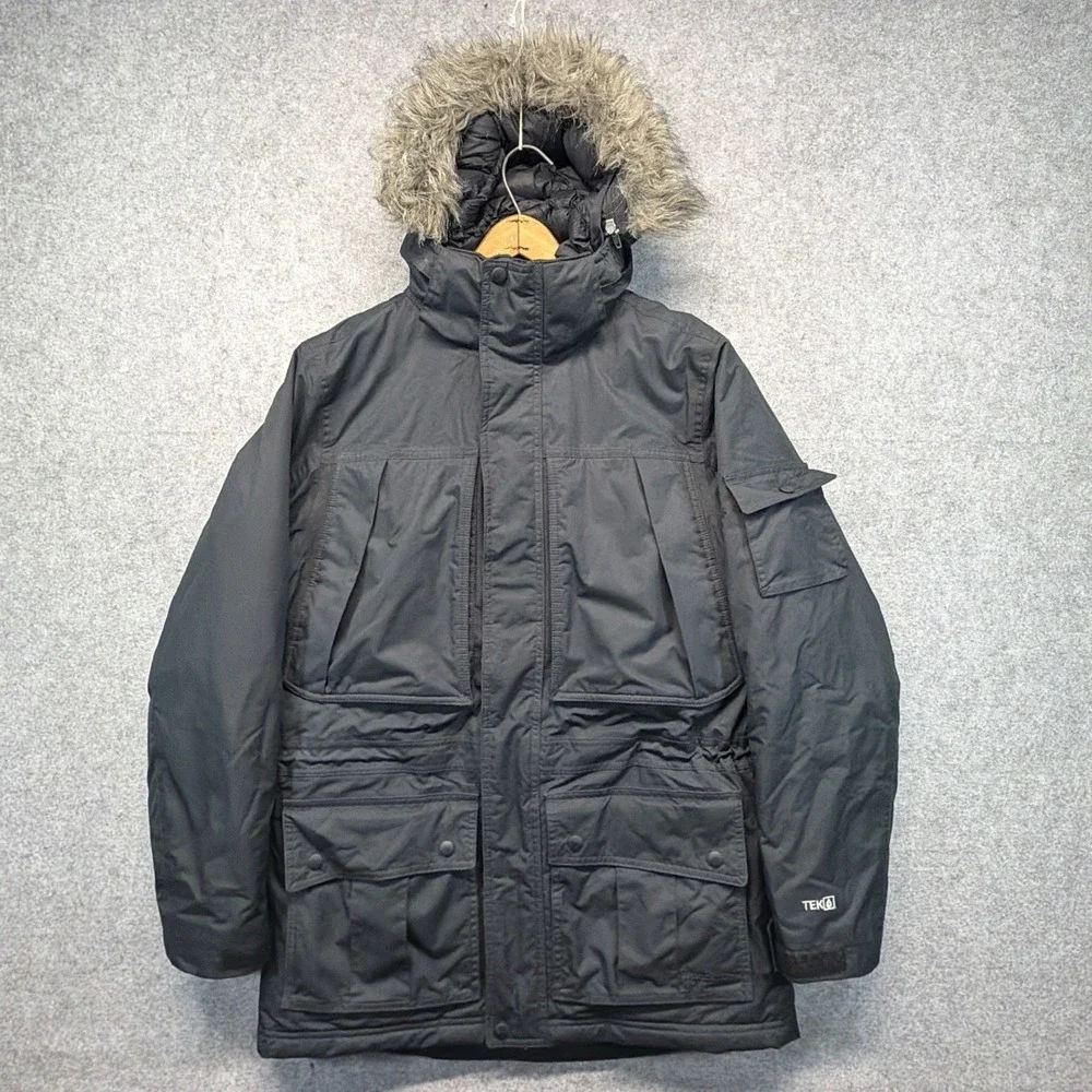 LL Bean Baxter State Down Parka Mens Sz S Downtek Puffer Jacket
